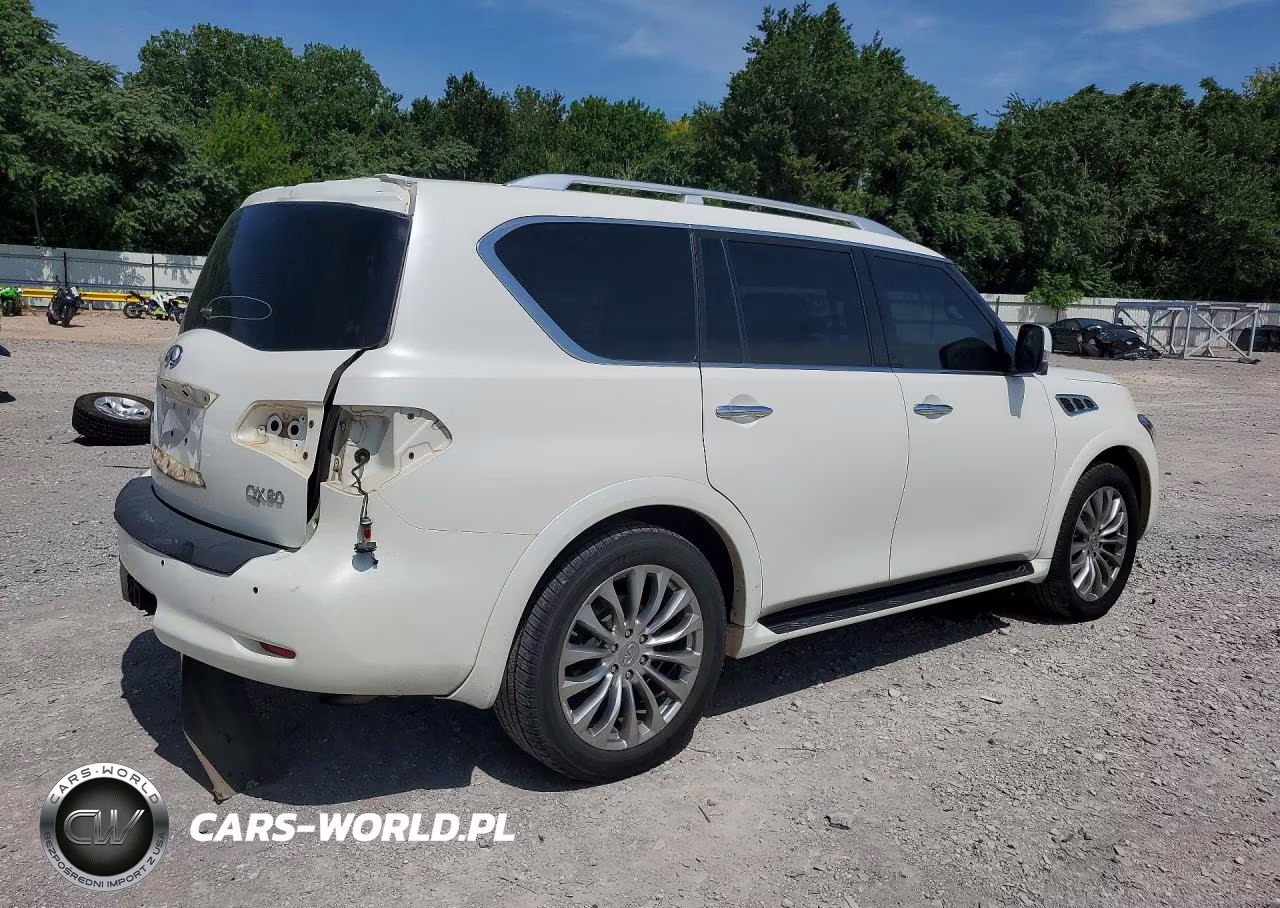 2017 Infiniti Qx80 Base VIN:JN8AZ2NF7H9645419 - 3