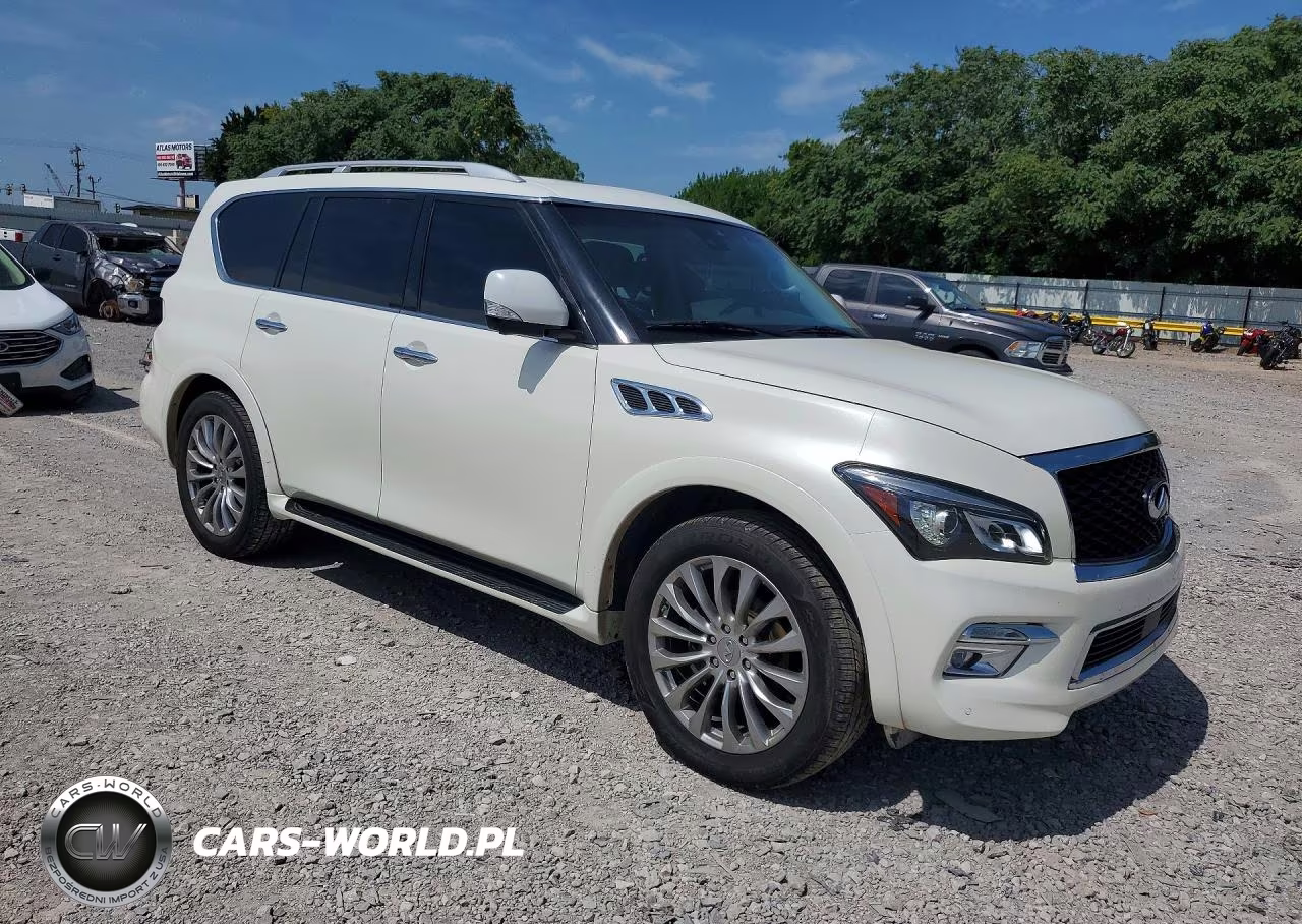 2017 Infiniti Qx80 Base VIN:JN8AZ2NF7H9645419 - 4