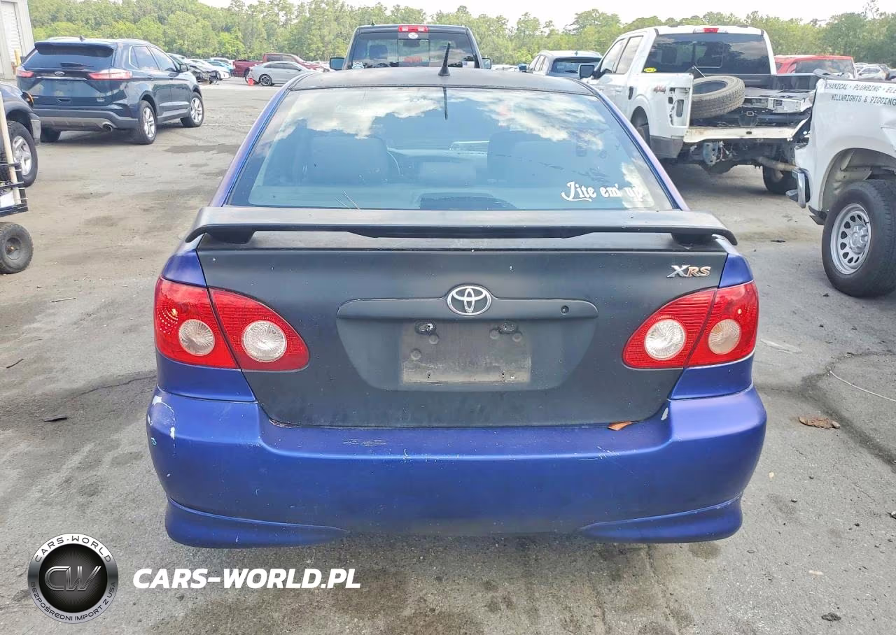 2005 Toyota Corolla Xrs VIN:2T1BY30E35C341162 - 6