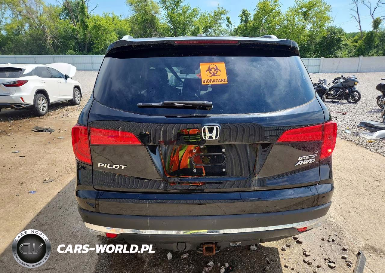2017 Honda Pilot Touring VIN:5FNYF6H93HB058432 - 6