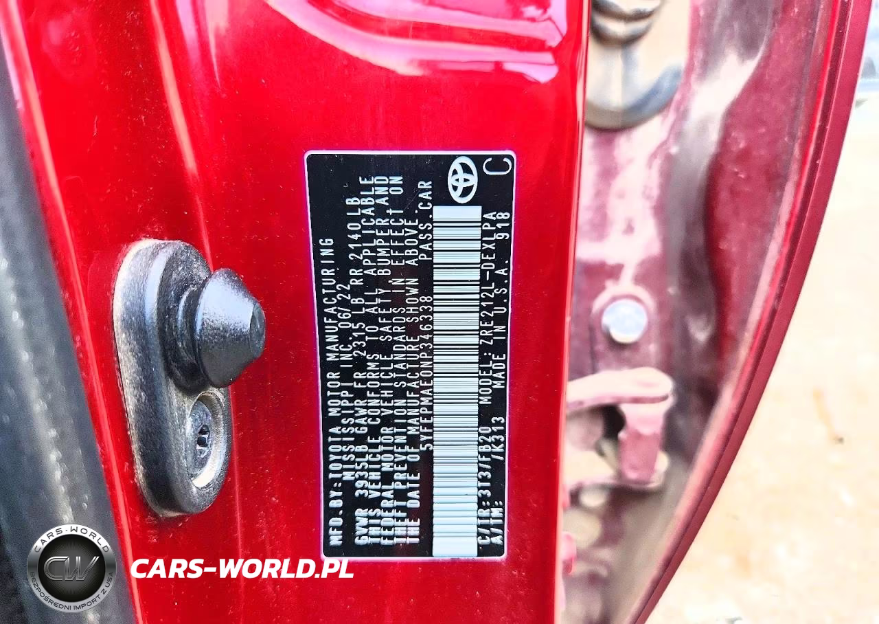 2022 Toyota Corolla Le VIN:5YFEPMAE0NP346338 - 12