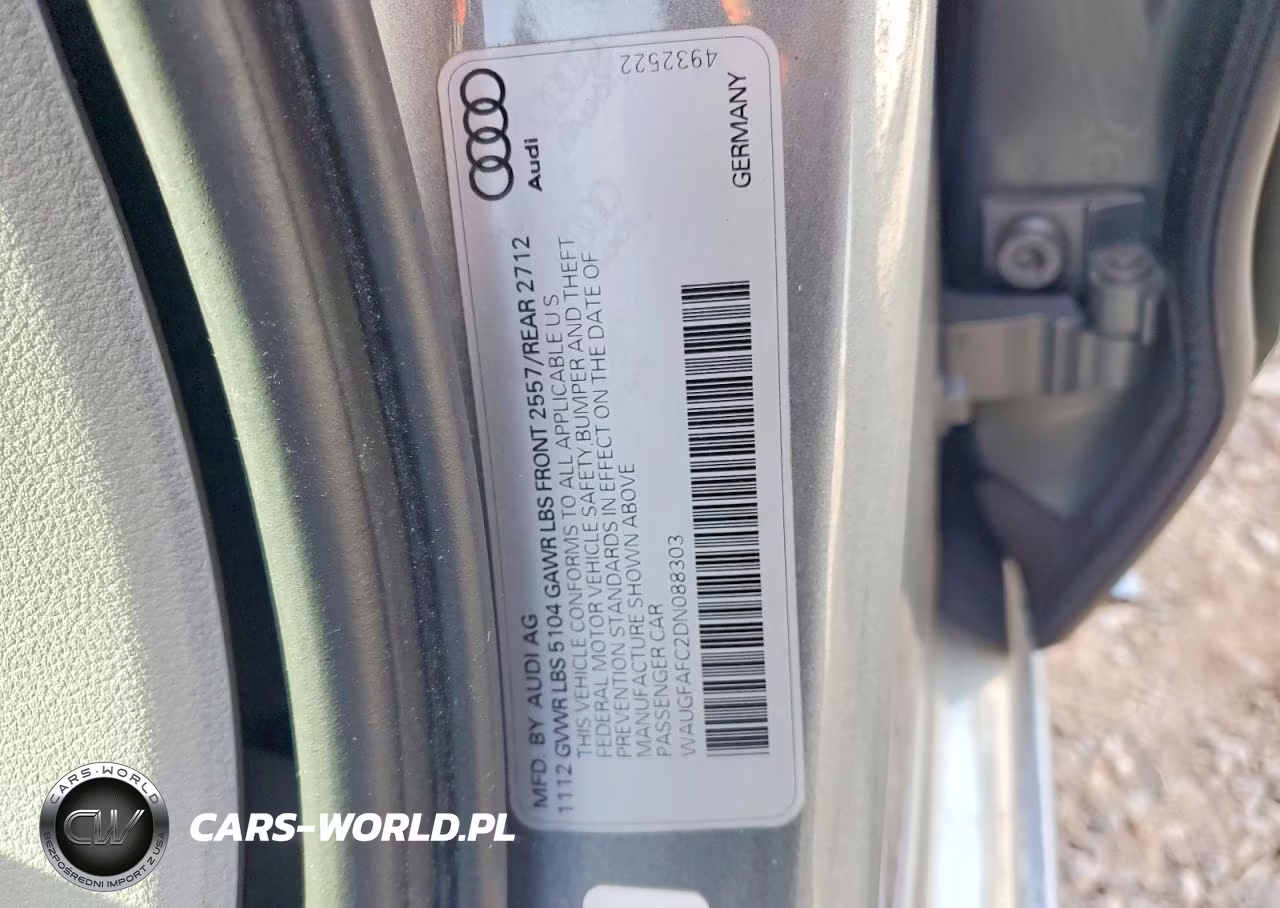 2013 Audi A6 Premium Plus VIN:WAUGFAFC2DN088303 - 12
