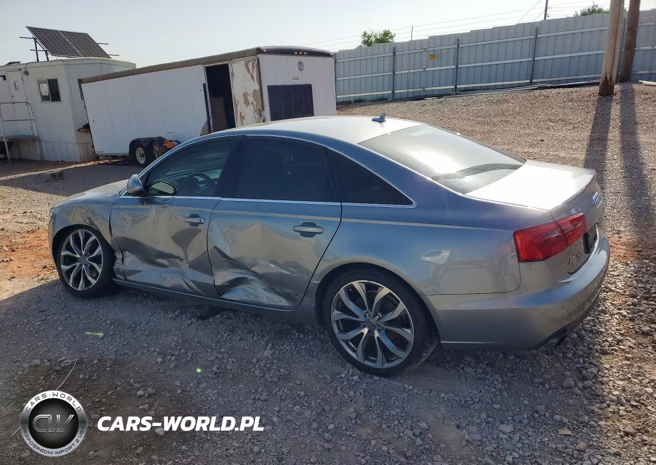 2013 Audi A6 Premium Plus VIN:WAUGFAFC2DN088303 - 2