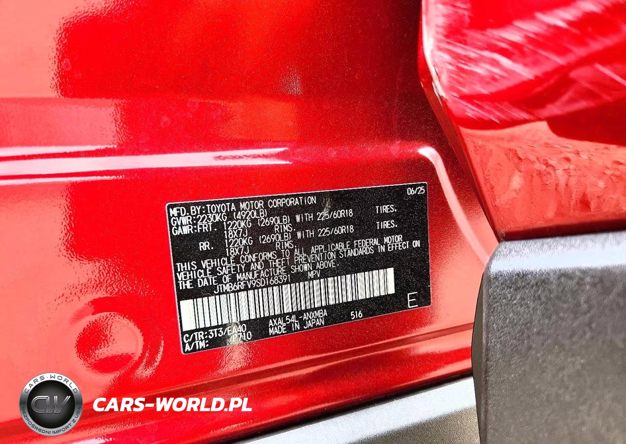 2025 Toyota Rav4 Xle Premium VIN:JTMB6RFV9SD168391 - 13