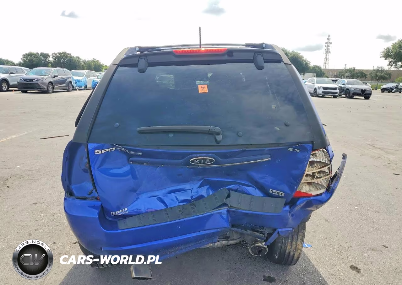 2008 Kia Sportage Lx VIN:KNDJF723787527233 - 6
