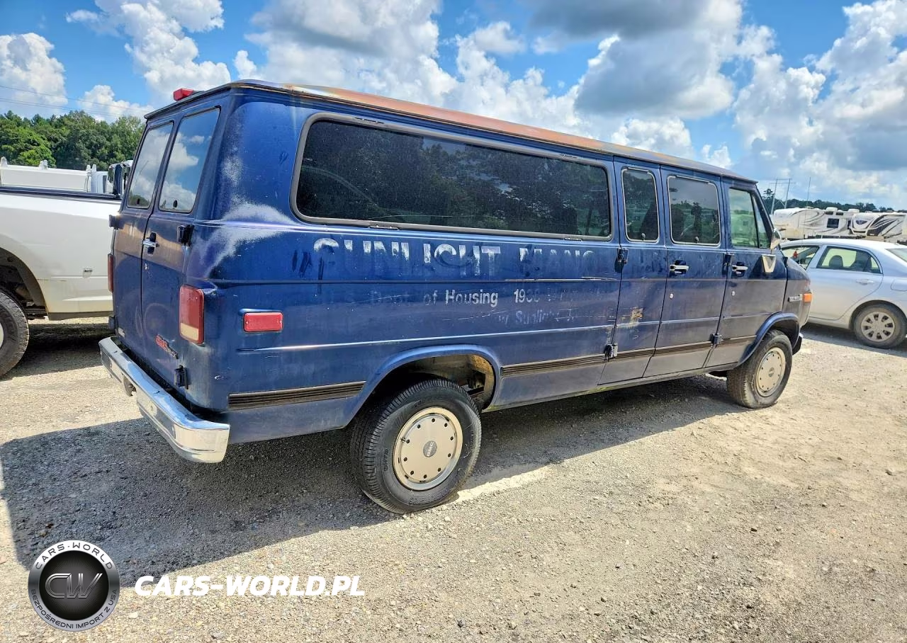 1995 GMC Rally Wagon G3500 VIN:1GJGG39K5SF534975 - 3