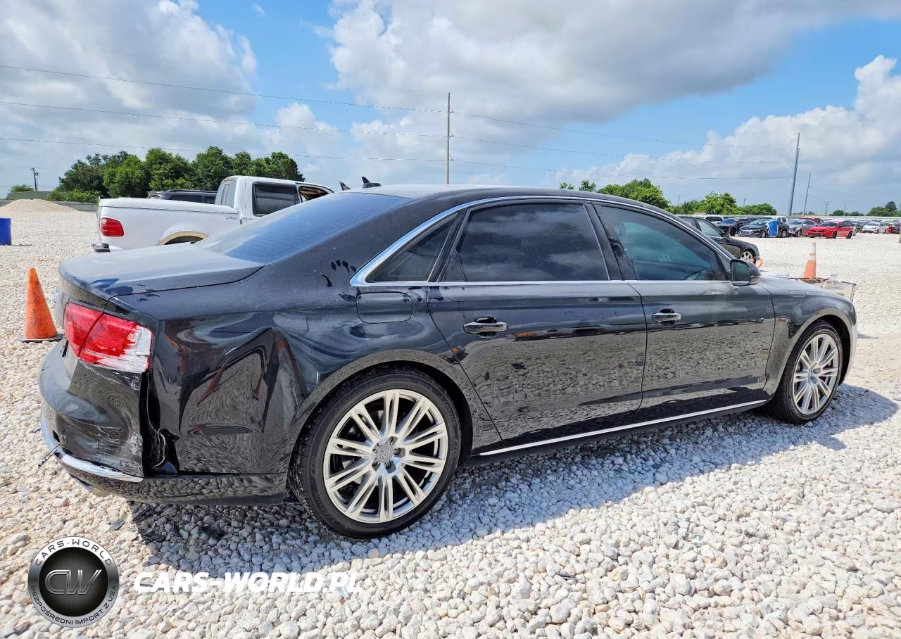 2014 Audi A8 L Tdi Quattro VIN:WAURMAFD0EN006478 - 3
