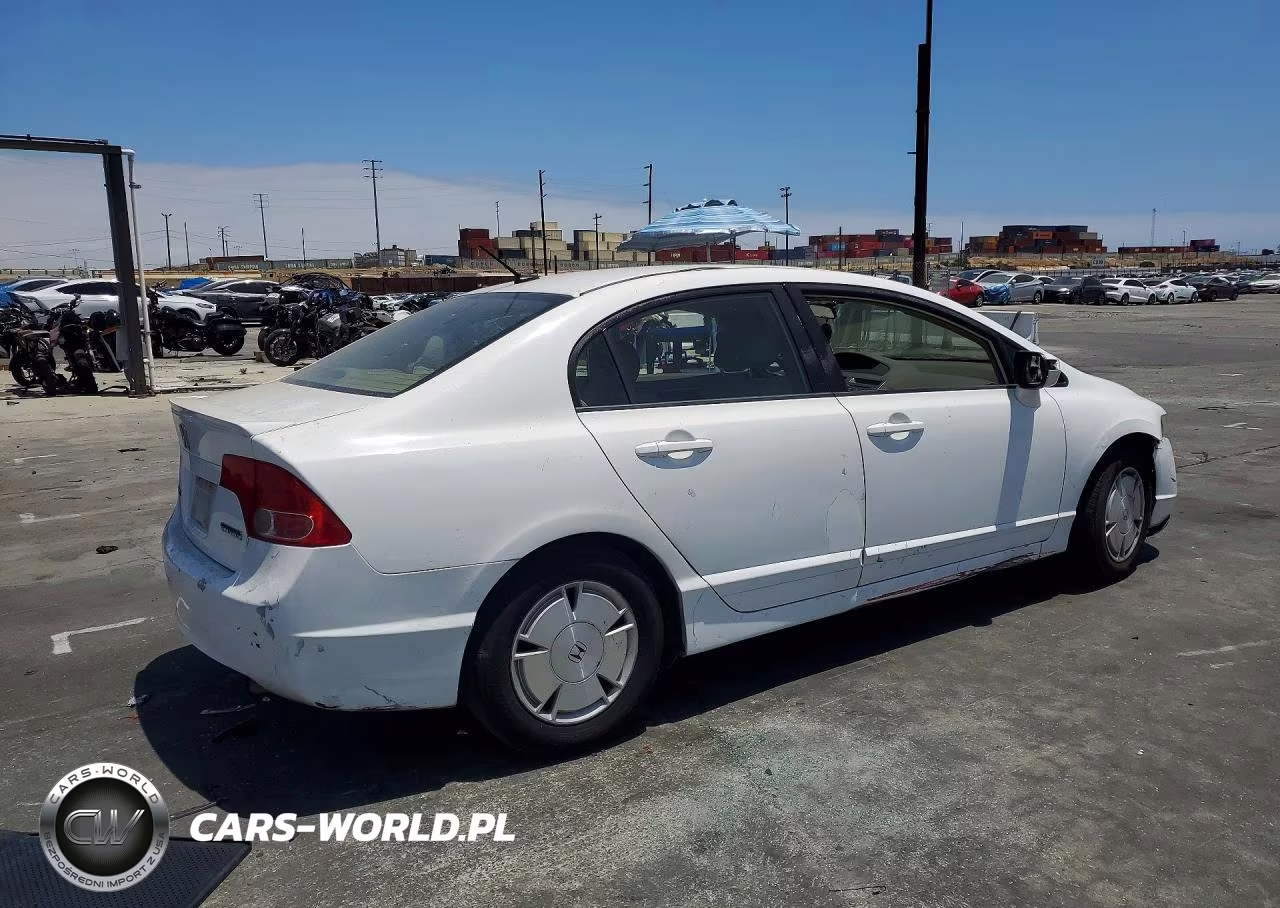 2008 Honda Civic Hybrid VIN:JHMFA362X8S013225 - 3