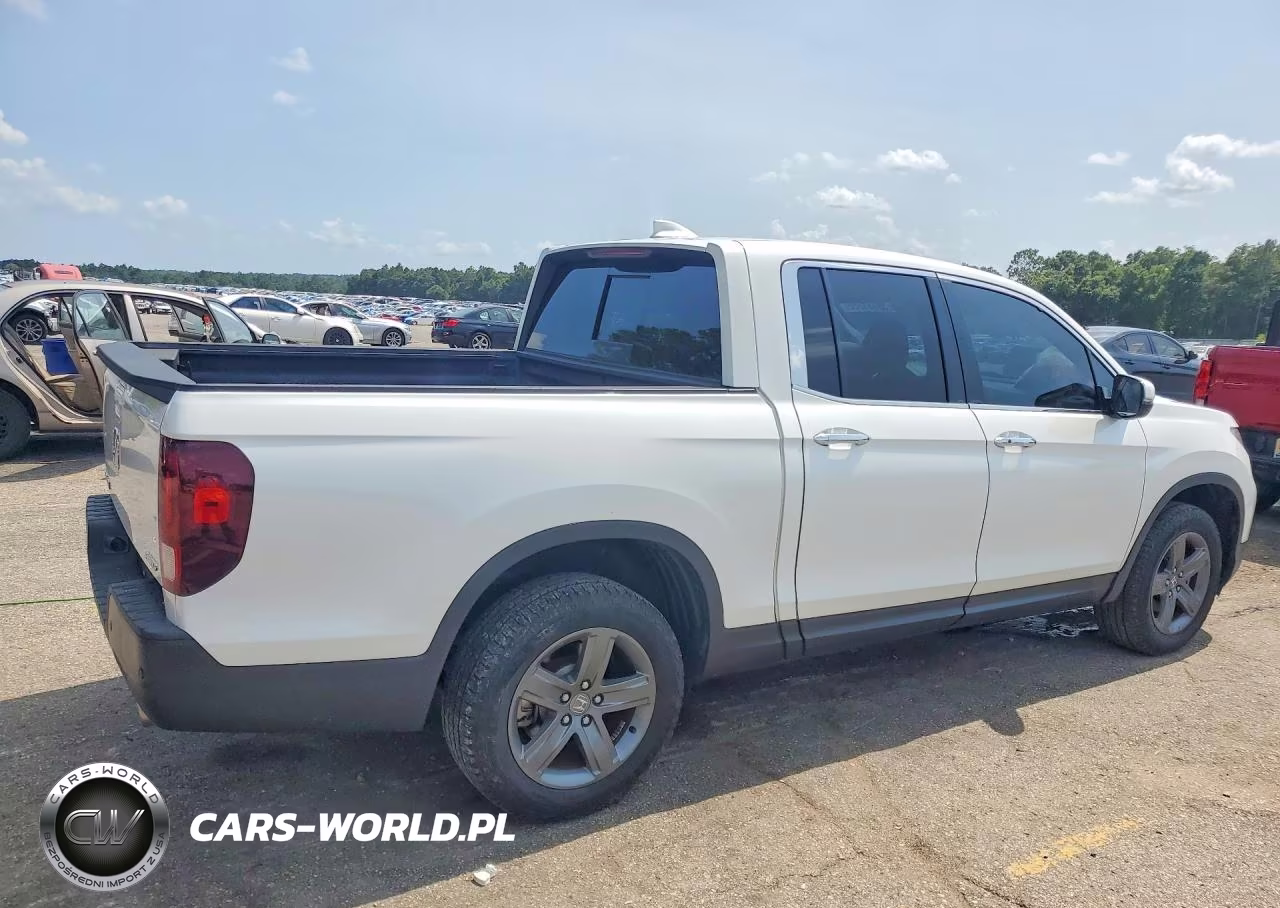 2021 Honda Ridgeline Rtl VIN:5FPYK3F79MB017767 - 3