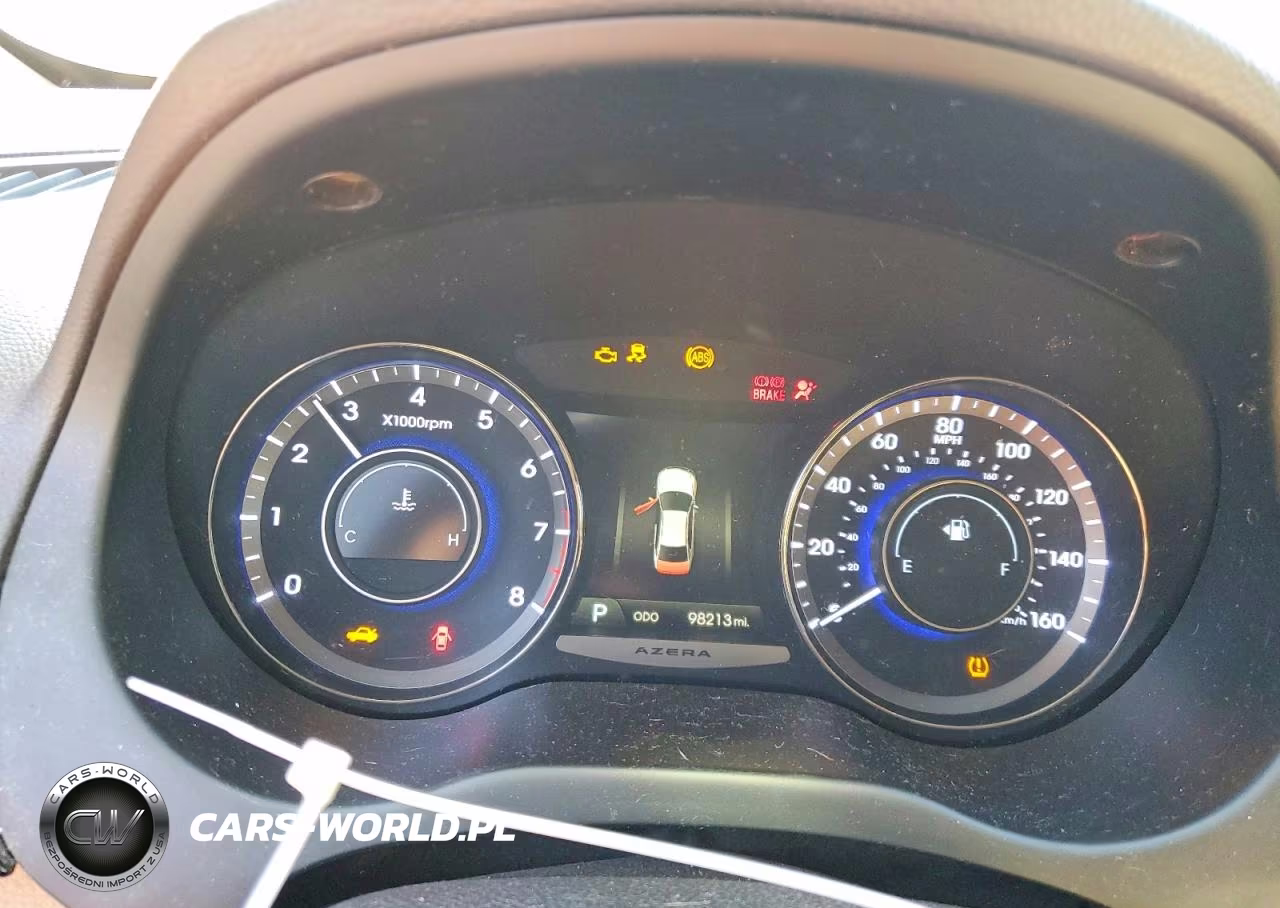 2014 Hyundai Azera Limited VIN:KMHFH4JG3EA383774 - 9