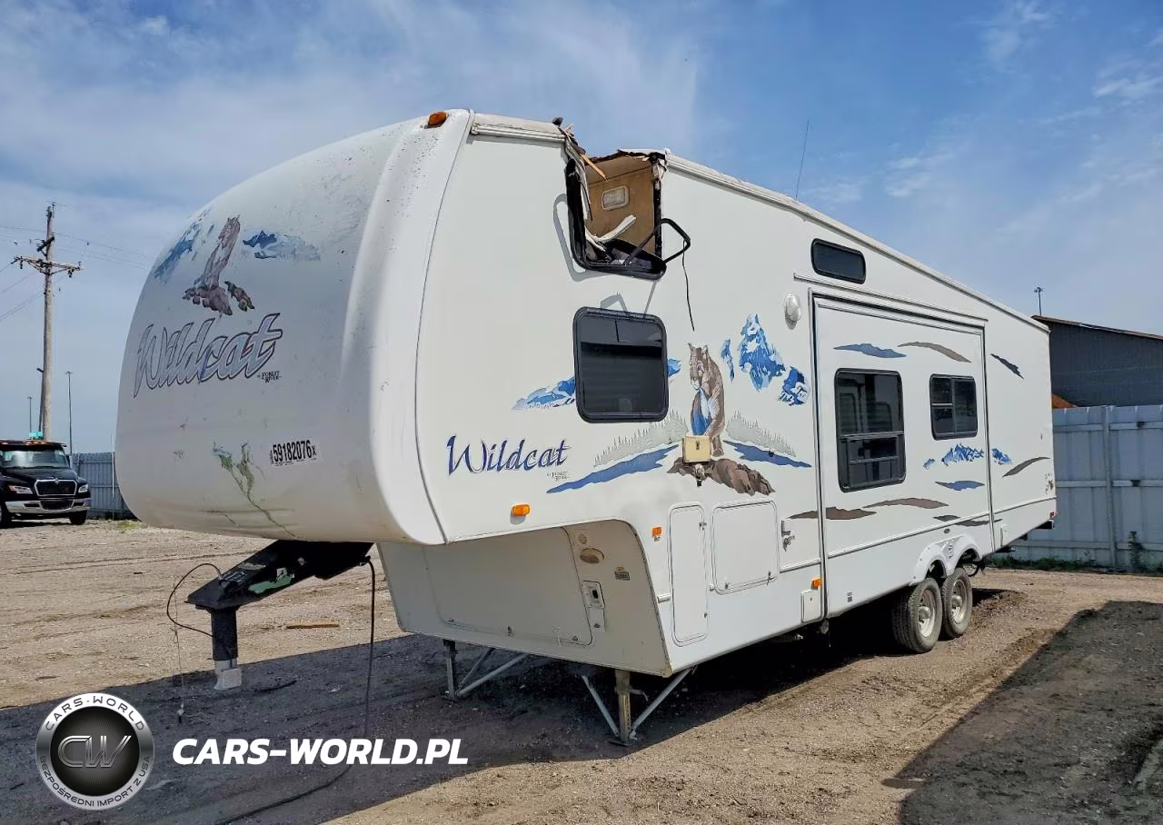 2008 Forest River Wildcat Camper VIN:4X4FWCH258V018230 - 2