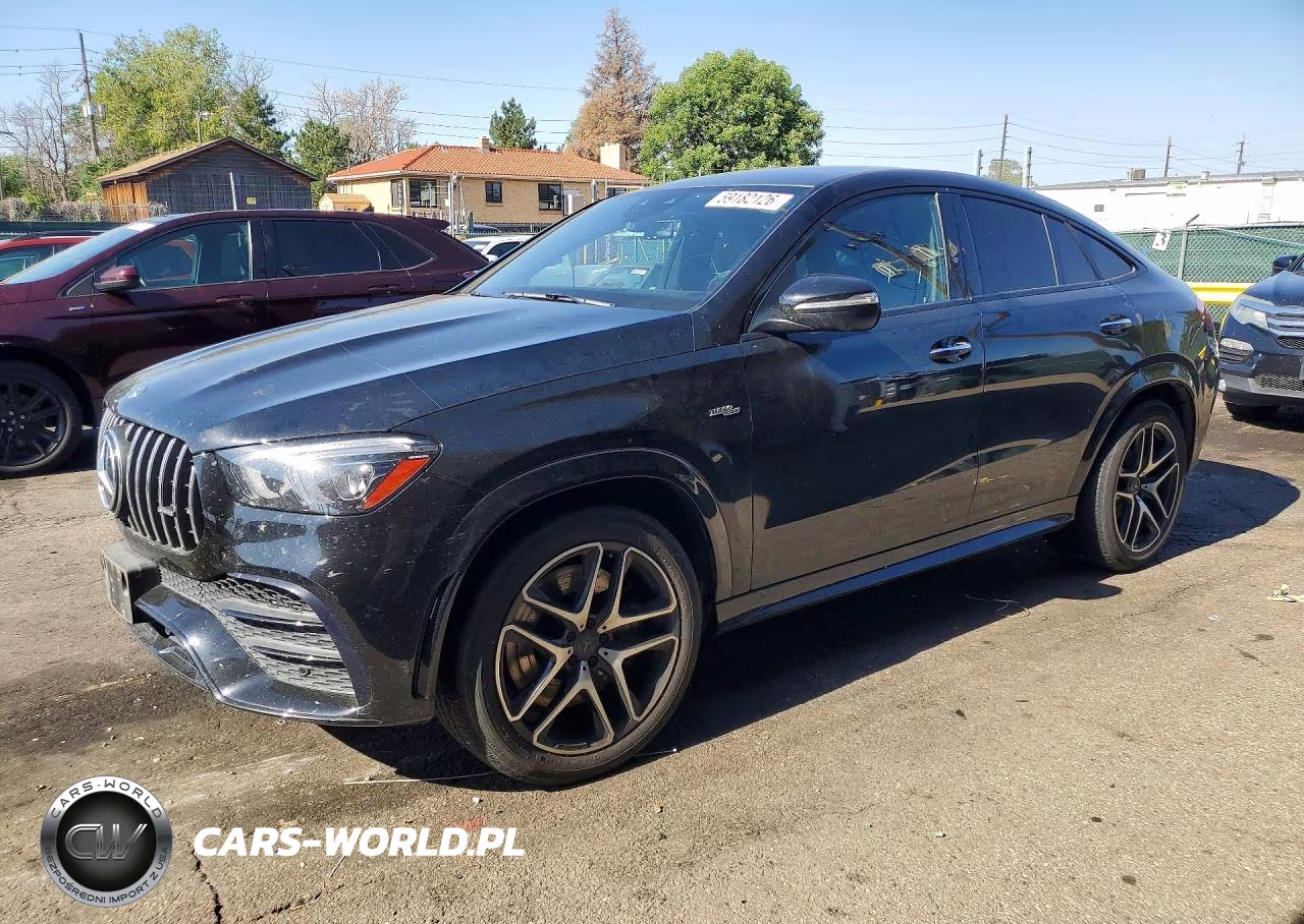 2021 Mercedes-Benz Gle Coupe Amg 53 4Matic VIN:4JGFD6BB9MA296650 - 1