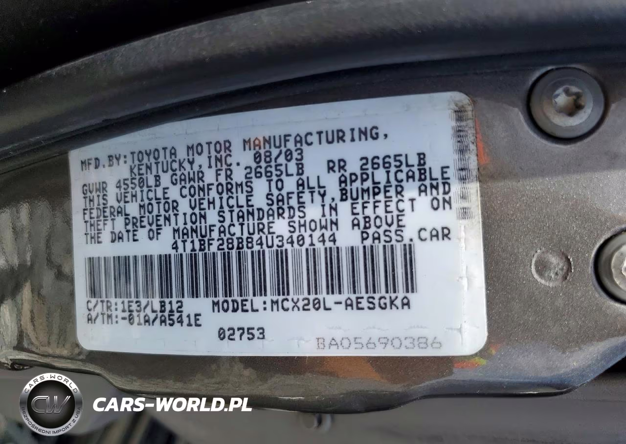 2004 Toyota Avalon Xls VIN:4T1BF28B84U340144 - 12