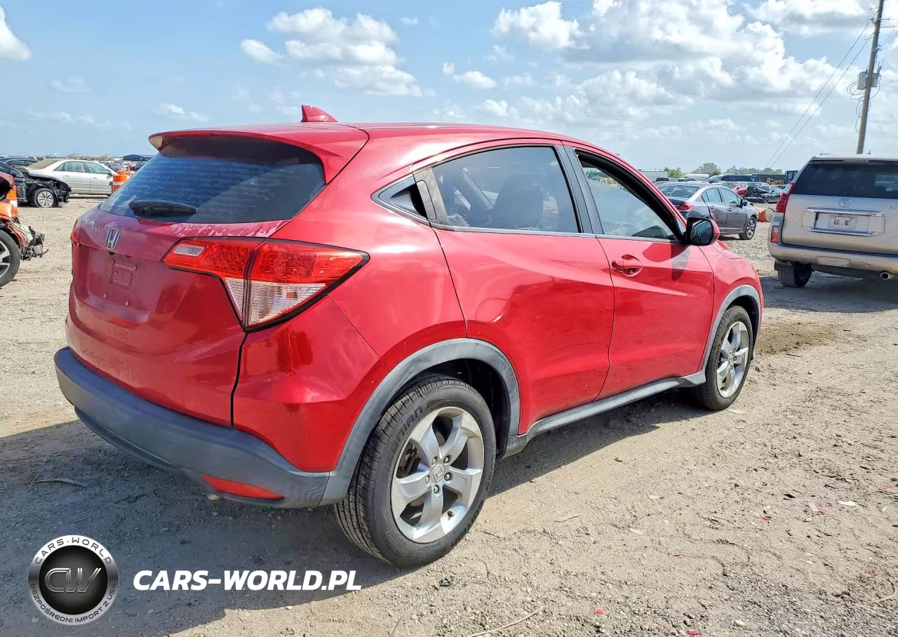 2017 Honda Hr-V Lx VIN:3CZRU5H36HM706478 - 3
