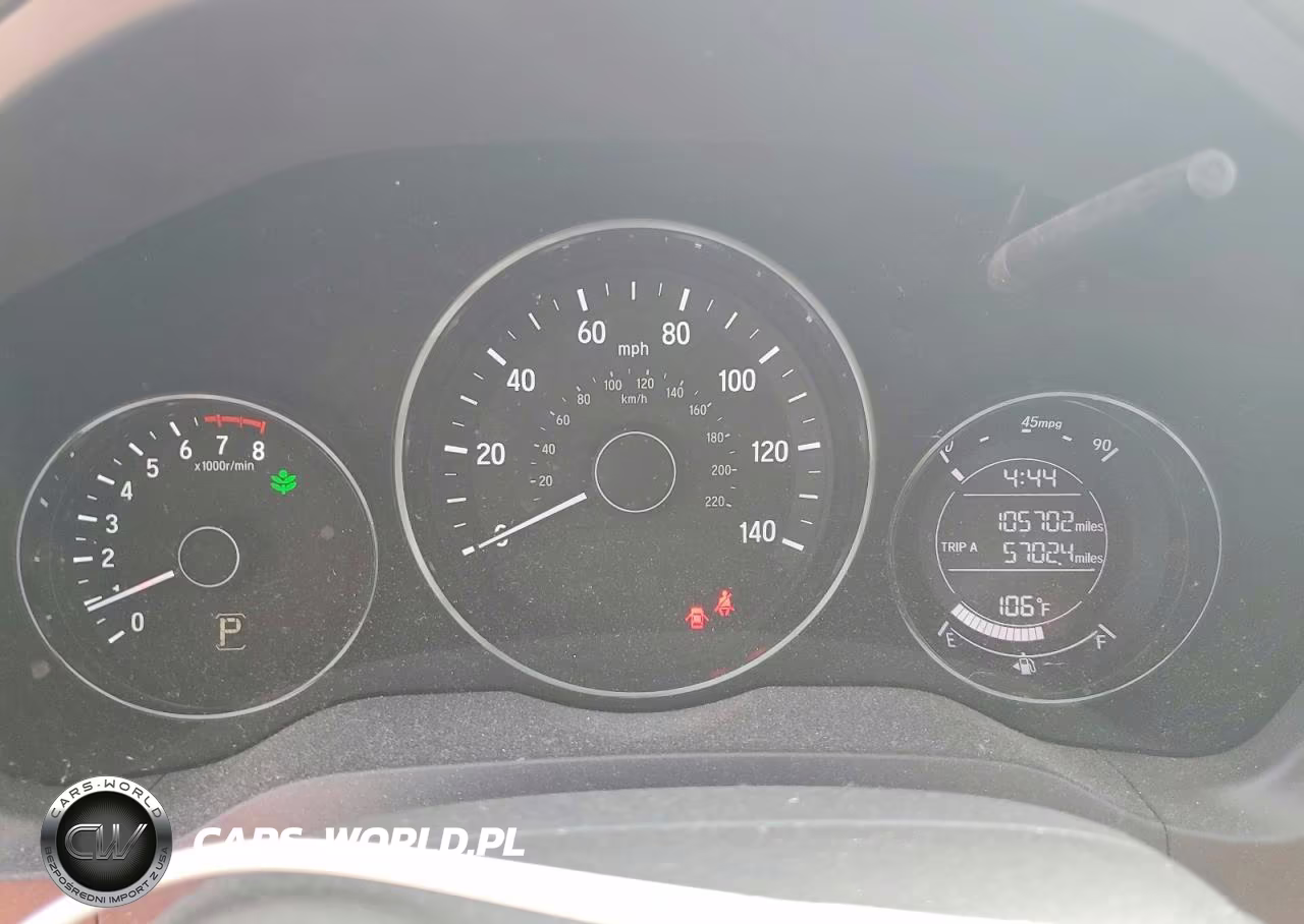 2017 Honda Hr-V Lx VIN:3CZRU5H36HM706478 - 9