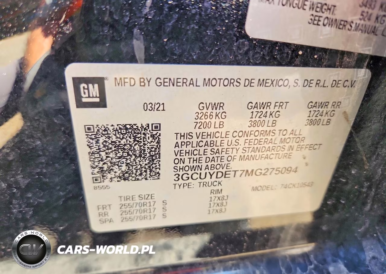2021 Chevrolet Silverado K1500 Lt VIN:3GCUYDET7MG275094 - 12