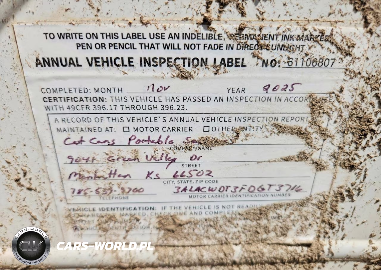2015 Freightliner Business Class M2 Vacuum Truck VIN:3ALACWDT3FDGT3716 - 12