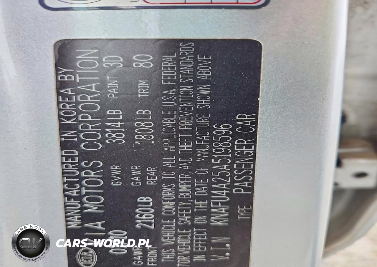 2010 Kia Forte Ex VIN:KNAFU4A25A5198596 - 13
