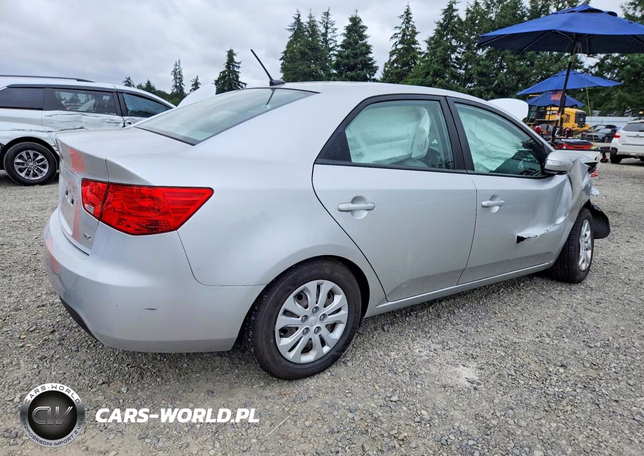 2010 Kia Forte Ex VIN:KNAFU4A25A5198596 - 3