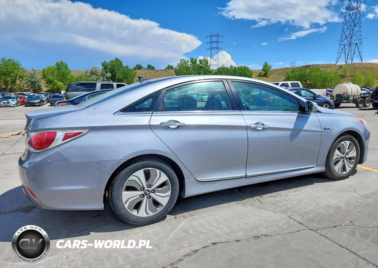 2015 Hyundai Sonata Hybrid Limited VIN:KMHEC4A42FA119267 - 3