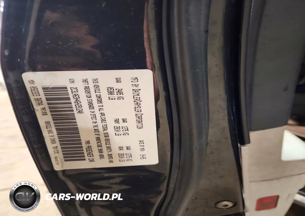 2006 Chrysler 300C VIN:2C3LA63H46H291240 - 12
