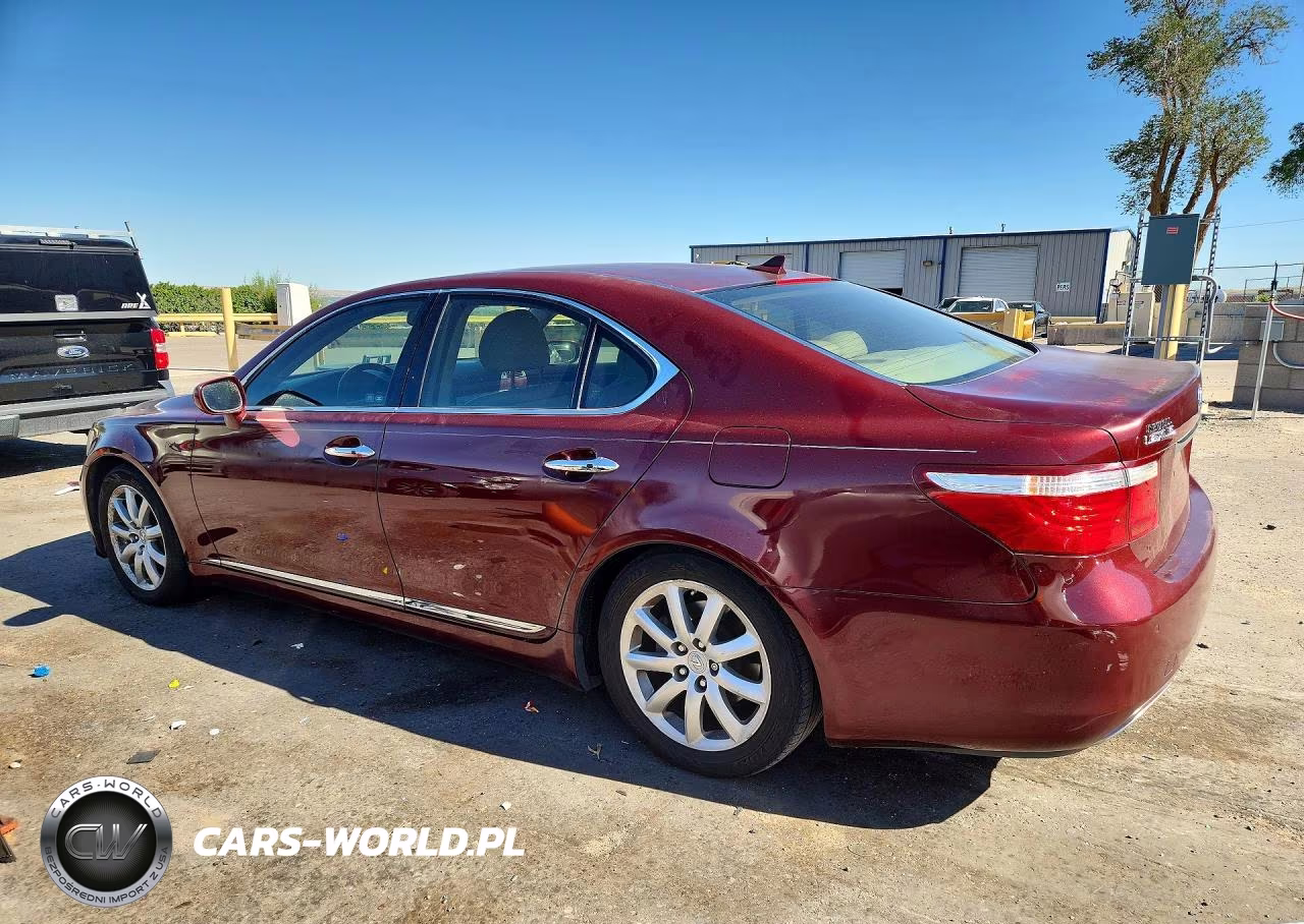 2007 Lexus Ls 460 VIN:JTHBL46F875040275 - 2