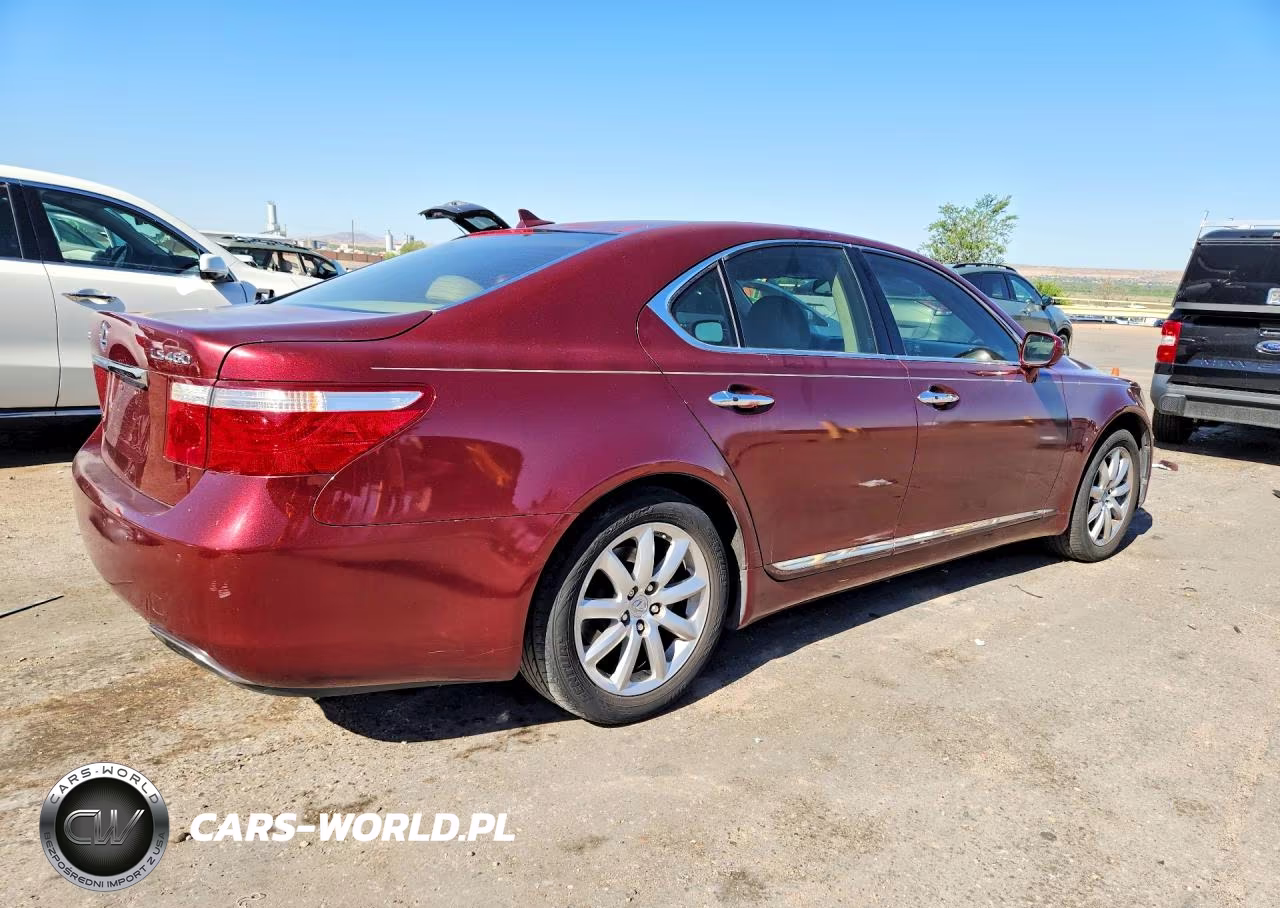 2007 Lexus Ls 460 VIN:JTHBL46F875040275 - 3