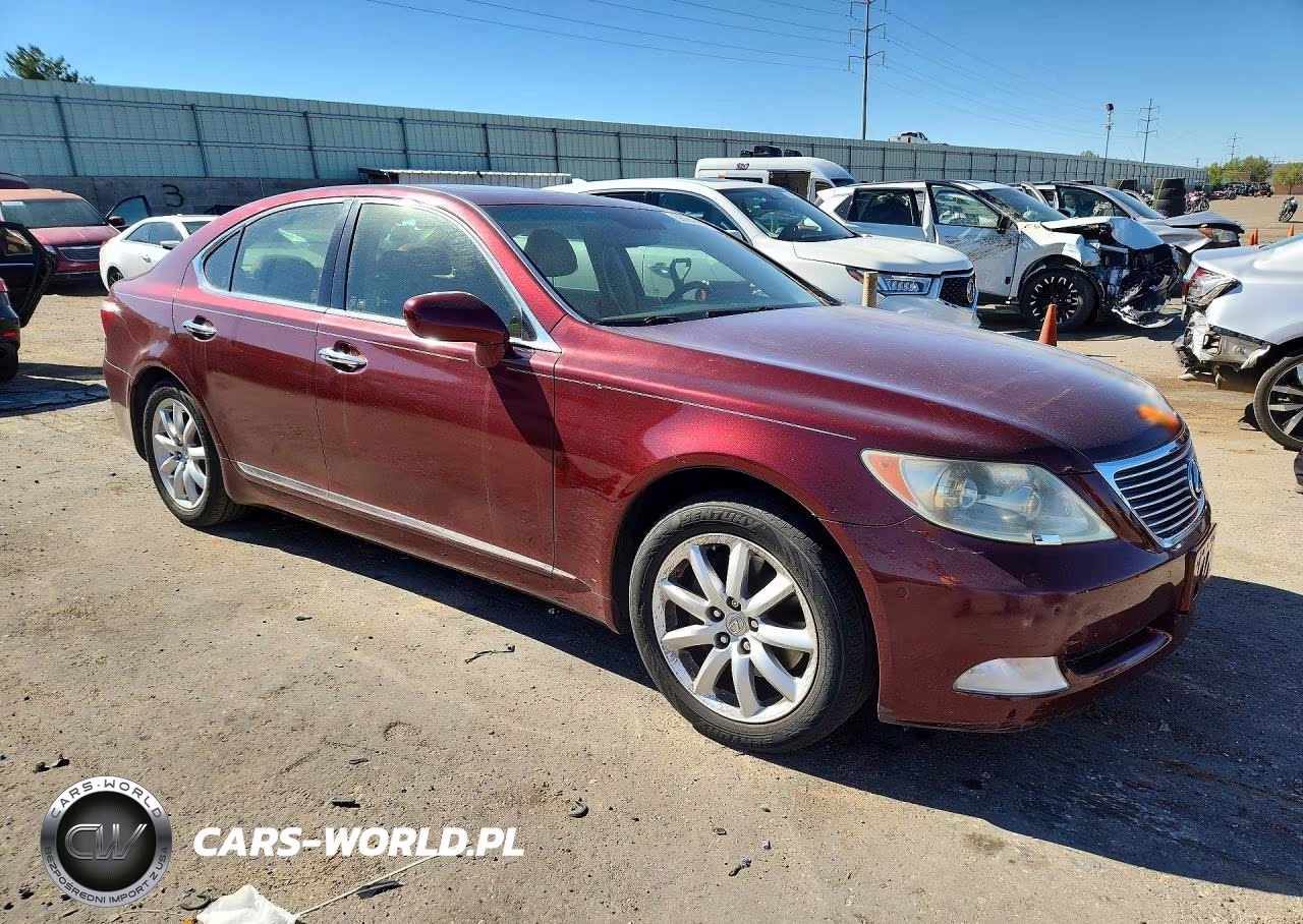 2007 Lexus Ls 460 VIN:JTHBL46F875040275 - 4