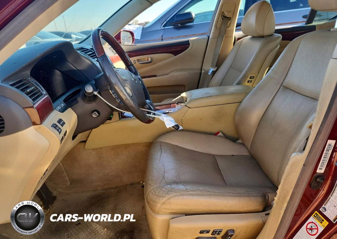 2007 Lexus Ls 460 VIN:JTHBL46F875040275 - 7