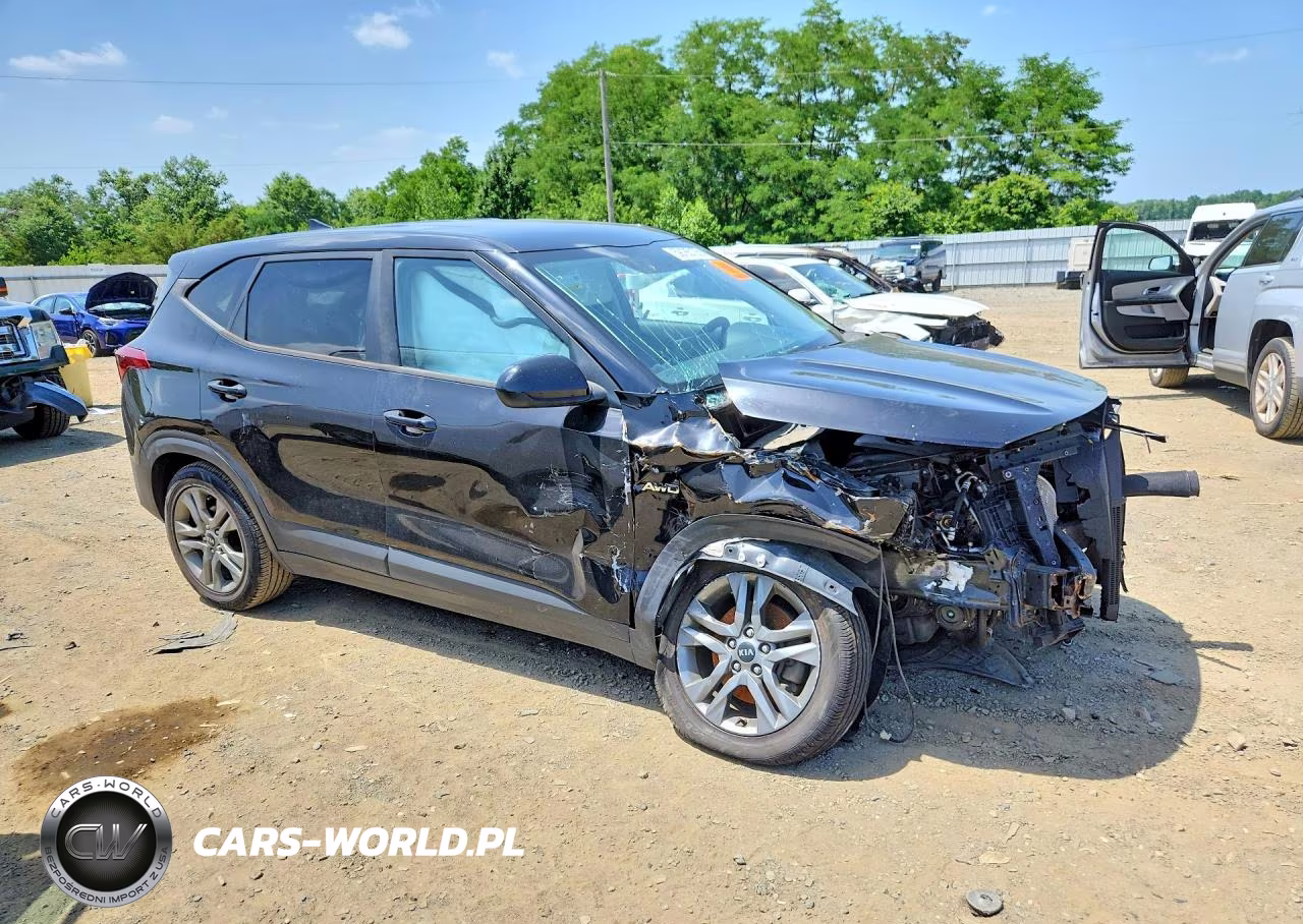 2021 Kia Seltos Lx VIN:KNDEPCAA9M7045980 - 4