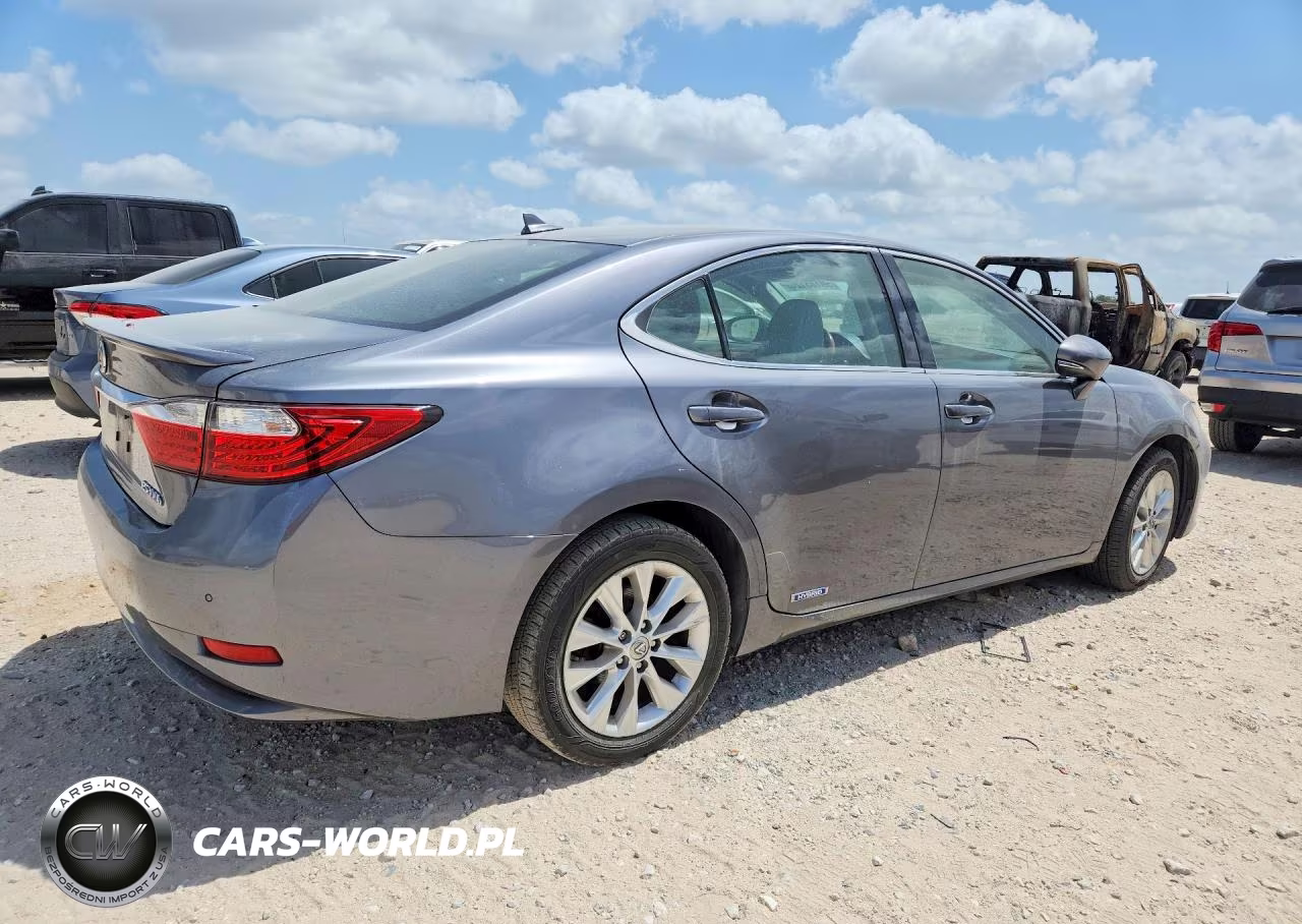 2013 Lexus Es 300H VIN:JTHBW1GGXD2001956 - 3