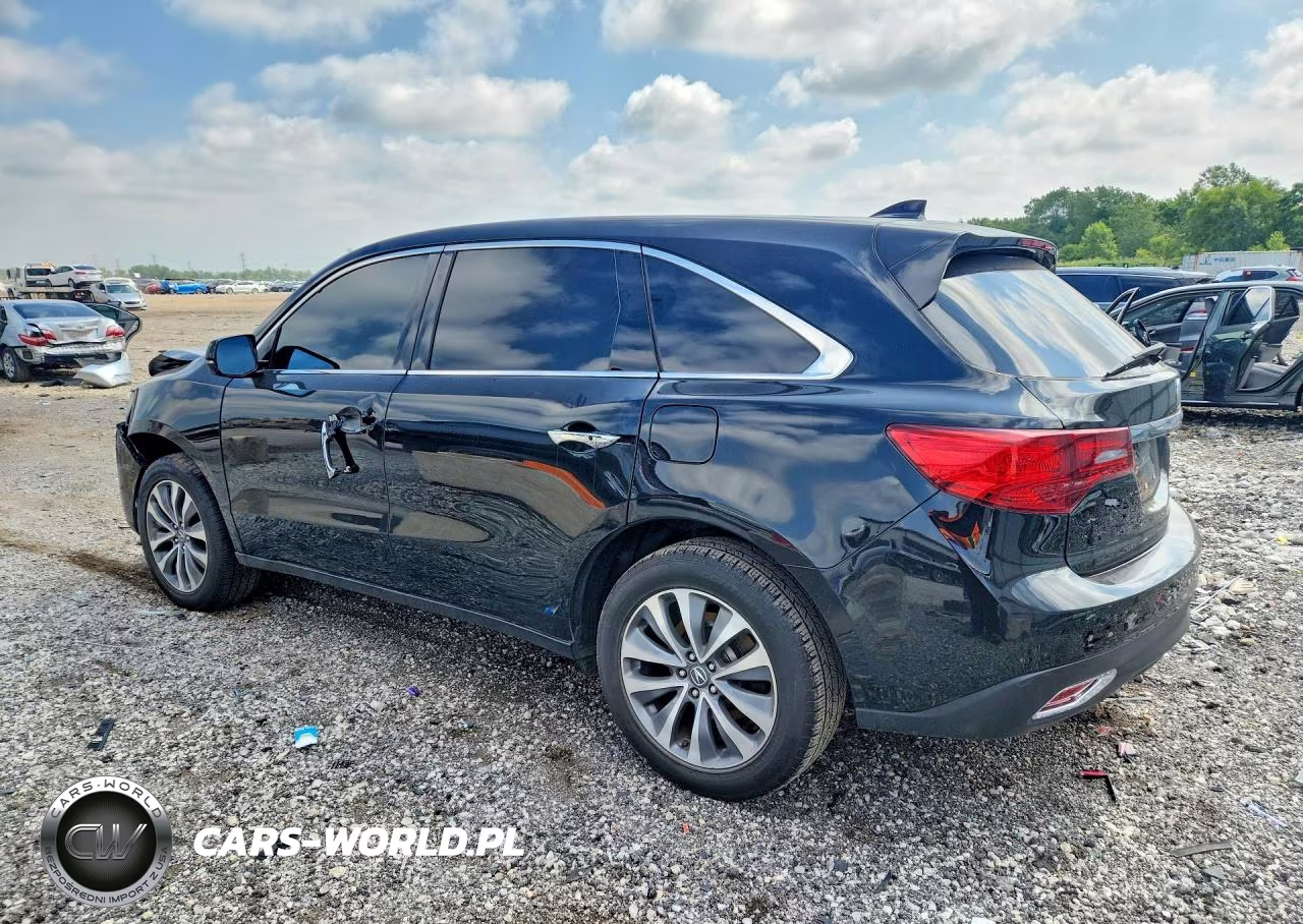 2016 Acura Mdx Technology VIN:5FRYD4H42GB020461 - 2