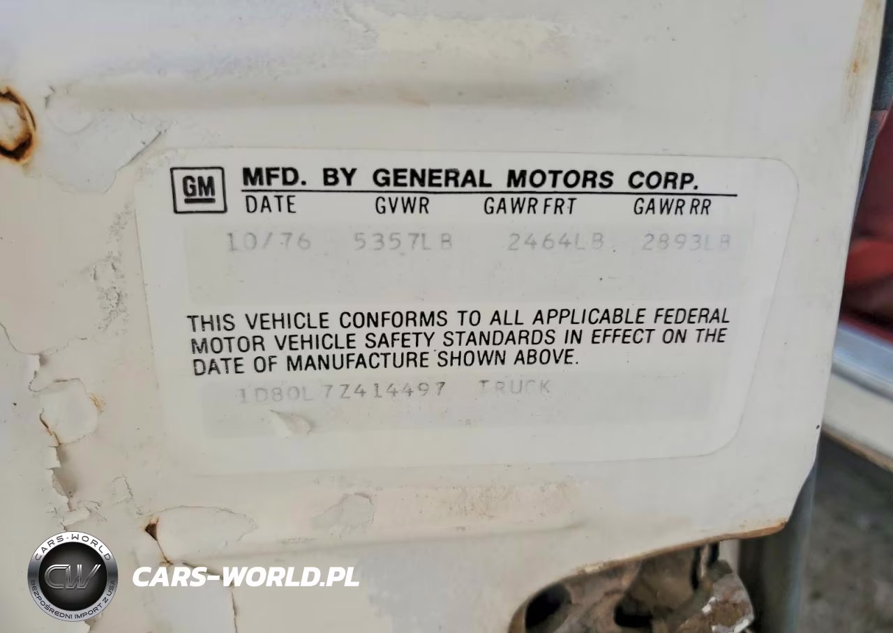 1977 Chevrolet El Camino VIN:1D80L7Z414497 - 12