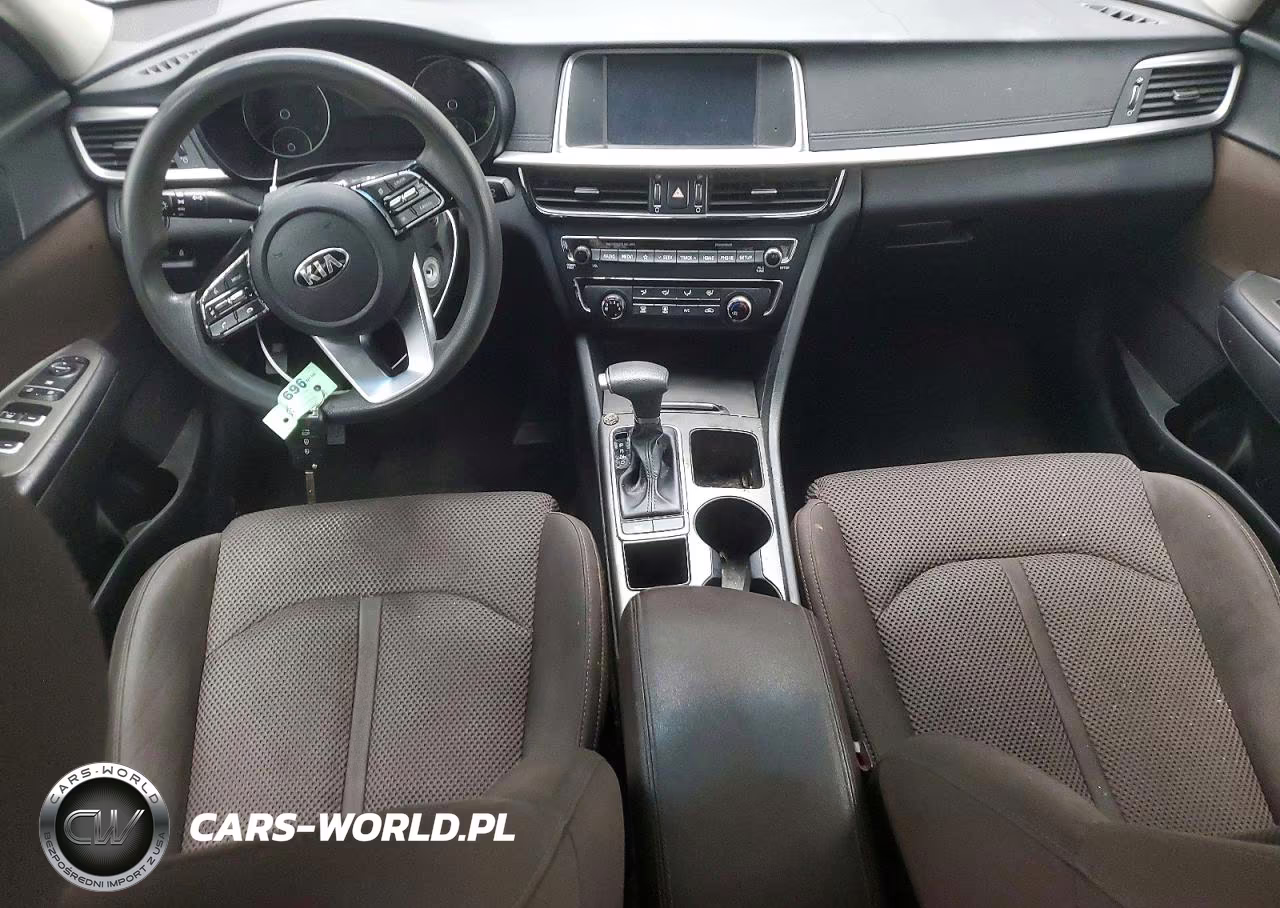 2019 Kia Optima Lx VIN:5XXGT4L39KG303475 - 8