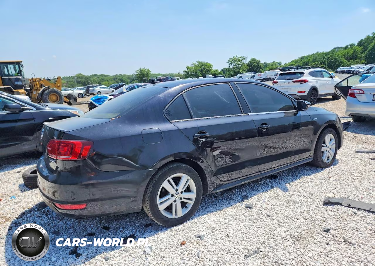 2013 Volkswagen Jetta Hybrid VIN:3VW637AJ5DM227685 - 3