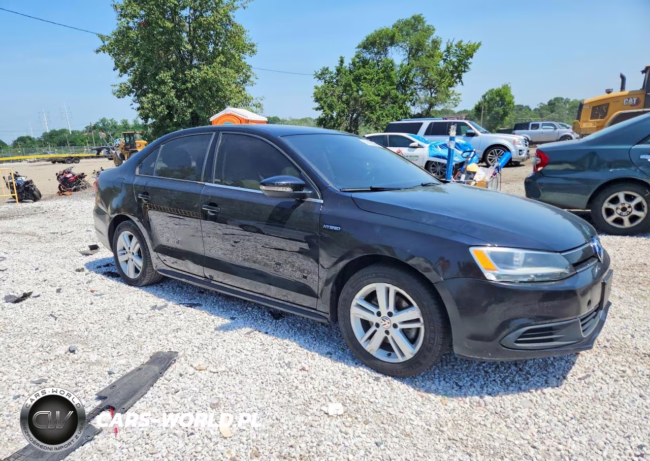 2013 Volkswagen Jetta Hybrid VIN:3VW637AJ5DM227685 - 4