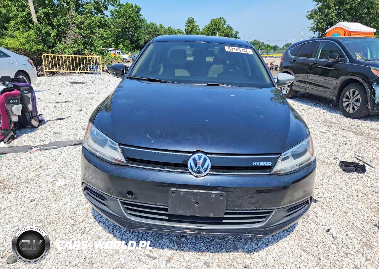 2013 Volkswagen Jetta Hybrid VIN:3VW637AJ5DM227685 - 5