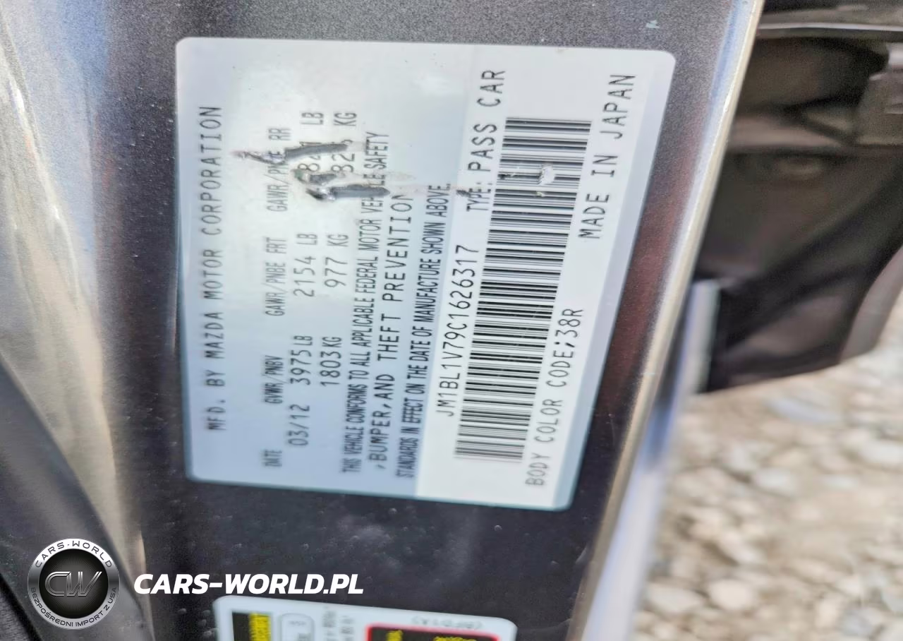 2012 Mazda 3 I VIN:JM1BL1V79C1626317 - 12