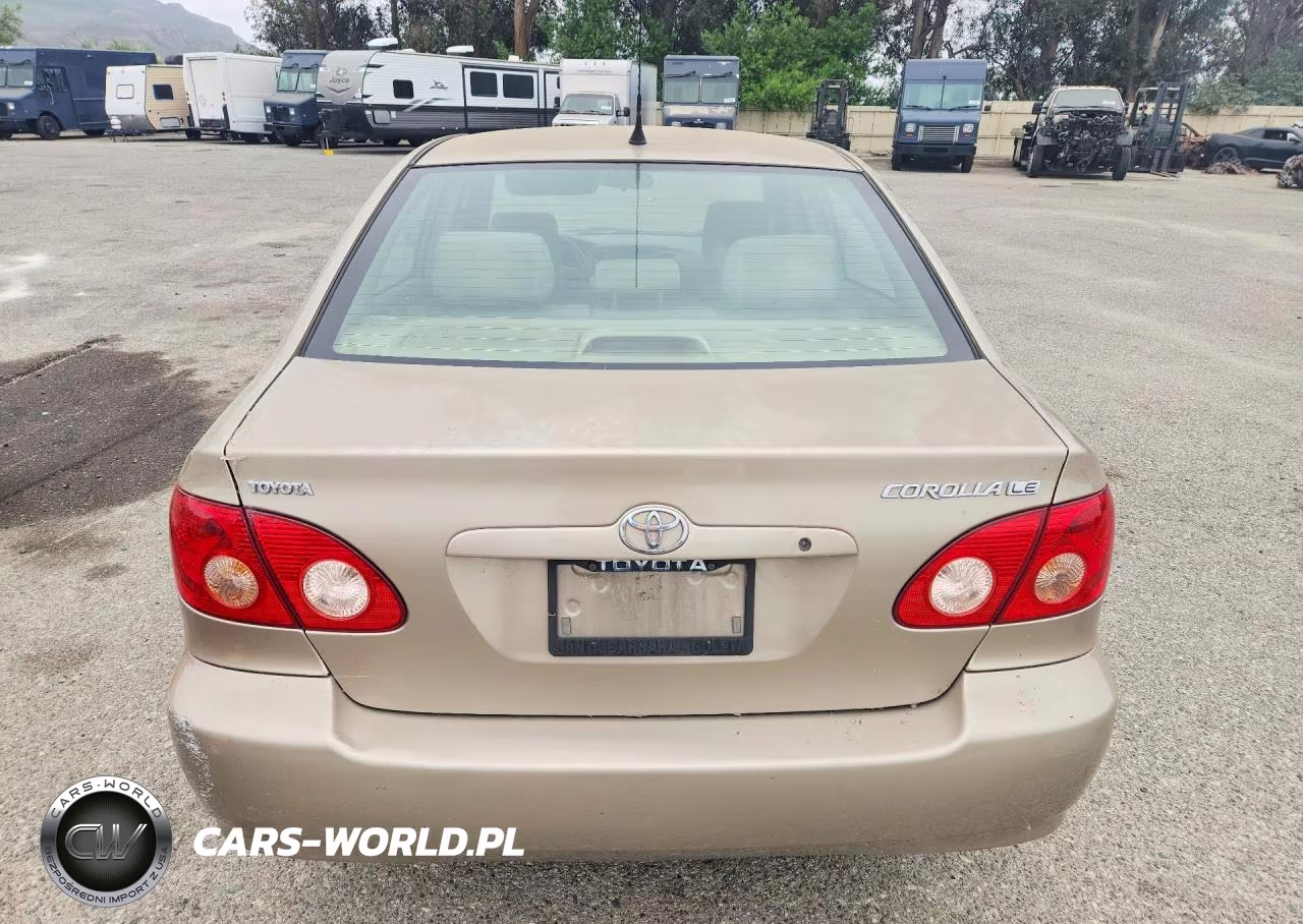 2006 Toyota Corolla Le VIN:1NXBR32E76Z671378 - 6