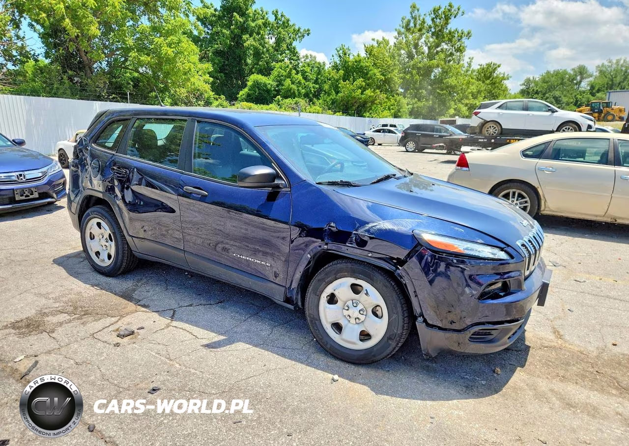 2014 Jeep Cherokee Sport VIN:1C4PJLAB0EW319125 - 4