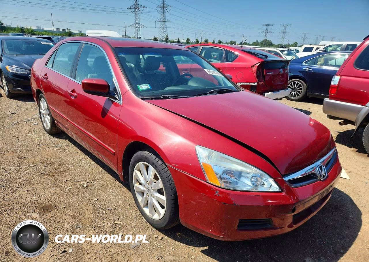 2007 Honda Accord Ex VIN:1HGCM665X7A015327 - 4