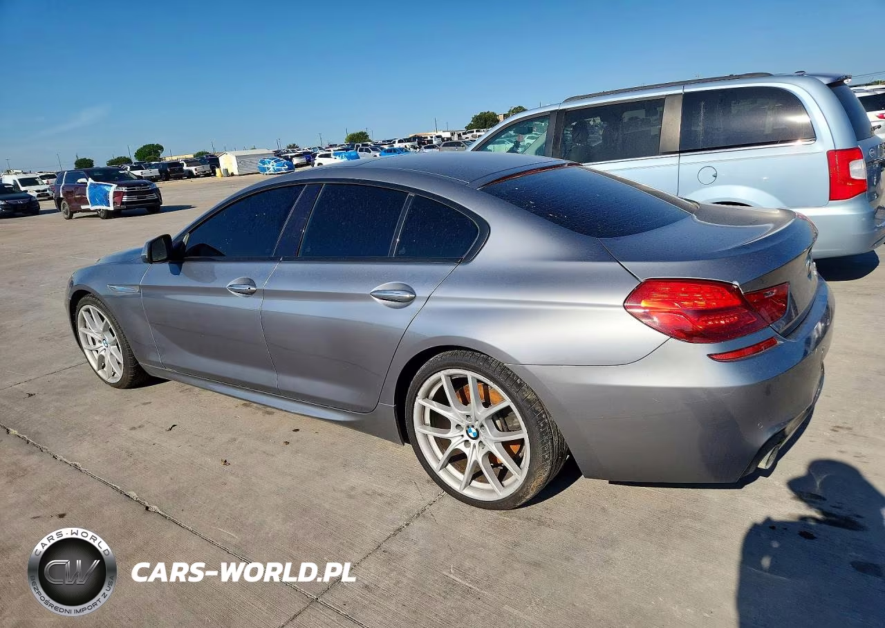 2016 BMW 640 I Gran Coupe VIN:WBA6D0C56GG432385 - 2