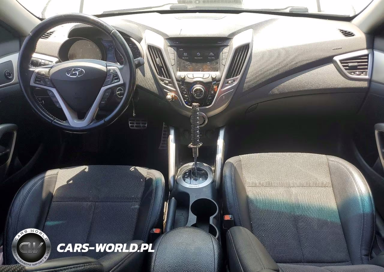 2015 Hyundai Veloster Base VIN:KMHTC6AD7FU225134 - 8