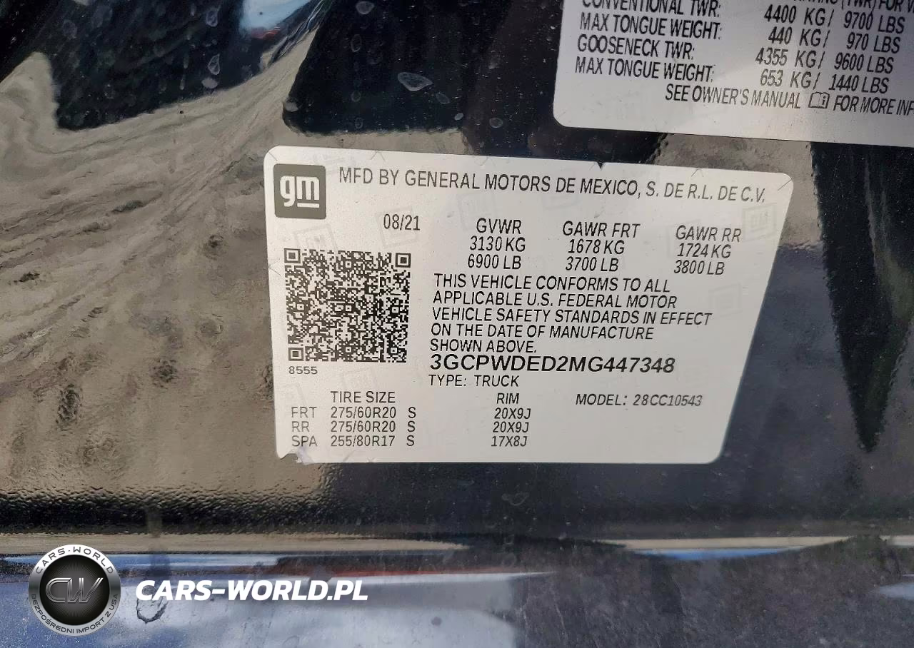 2021 Chevrolet Silverado C1500 Rst VIN:3GCPWDED2MG447348 - 12