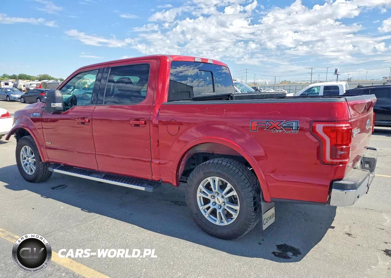 2016 Ford F150 Supercrew VIN:1FTEW1EG2GKD31760 - 2