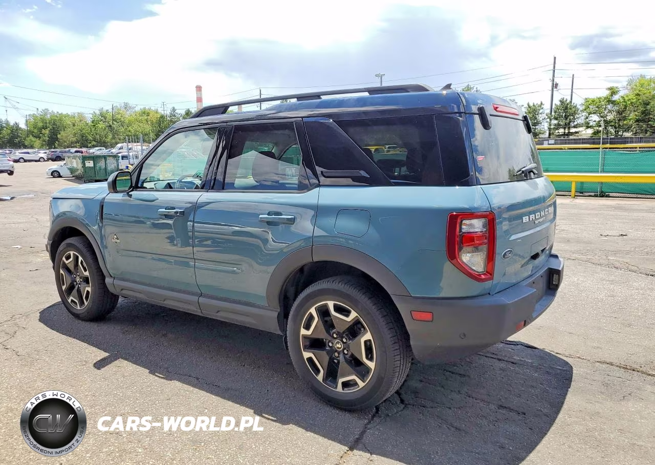 2021 Ford Bronco Sport Outer Banks VIN:3FMCR9C61MRA40354 - 2