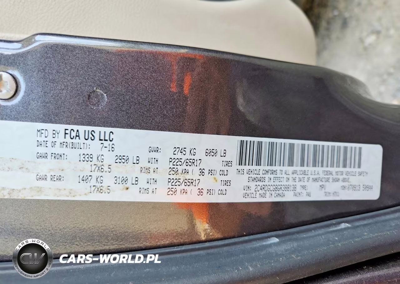 2016 Dodge Grand Caravan Sxt VIN:2C4RDGCG8GR388138 - 13