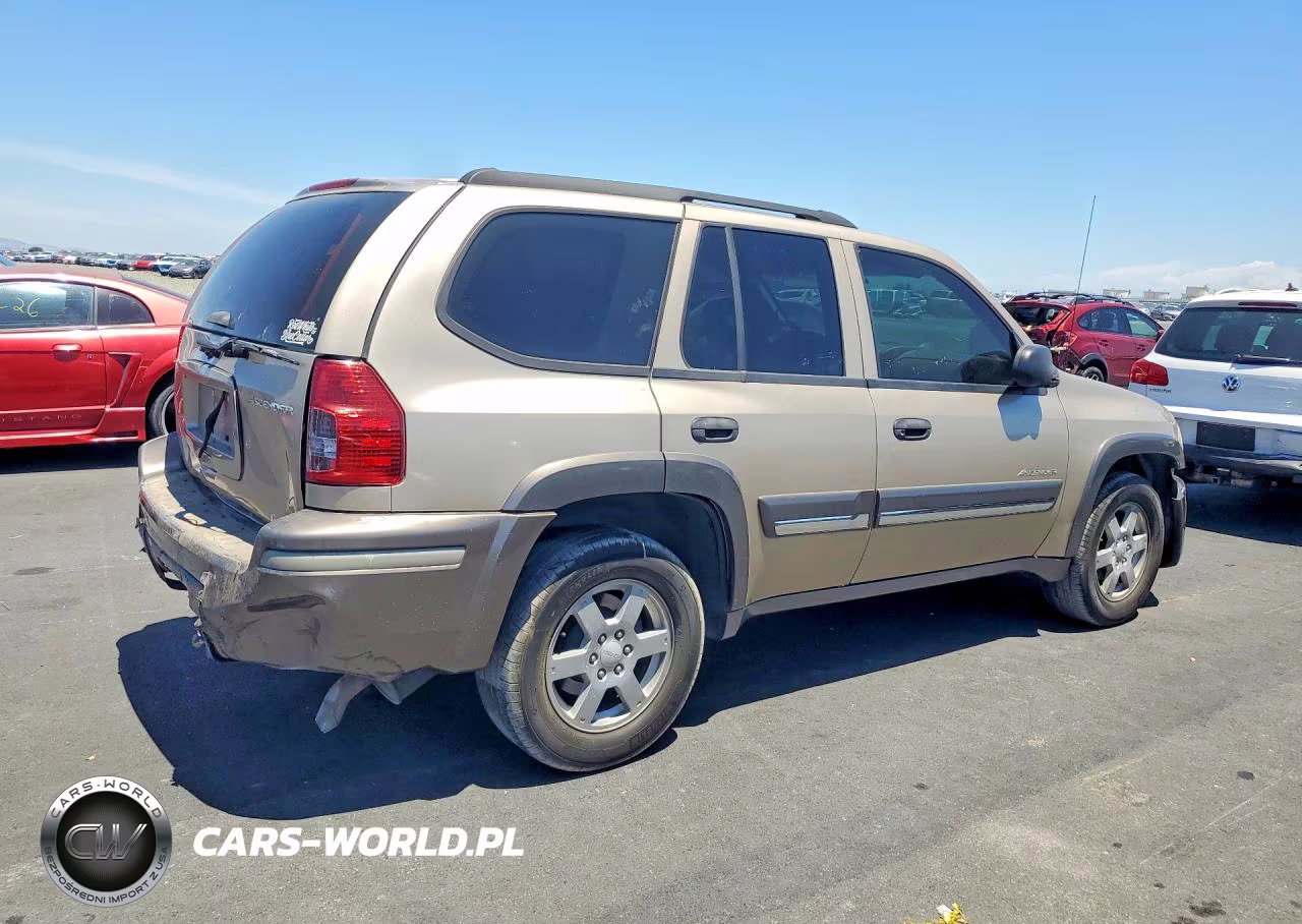 2004 Isuzu Ascender S VIN:4NUDS13S942100644 - 3
