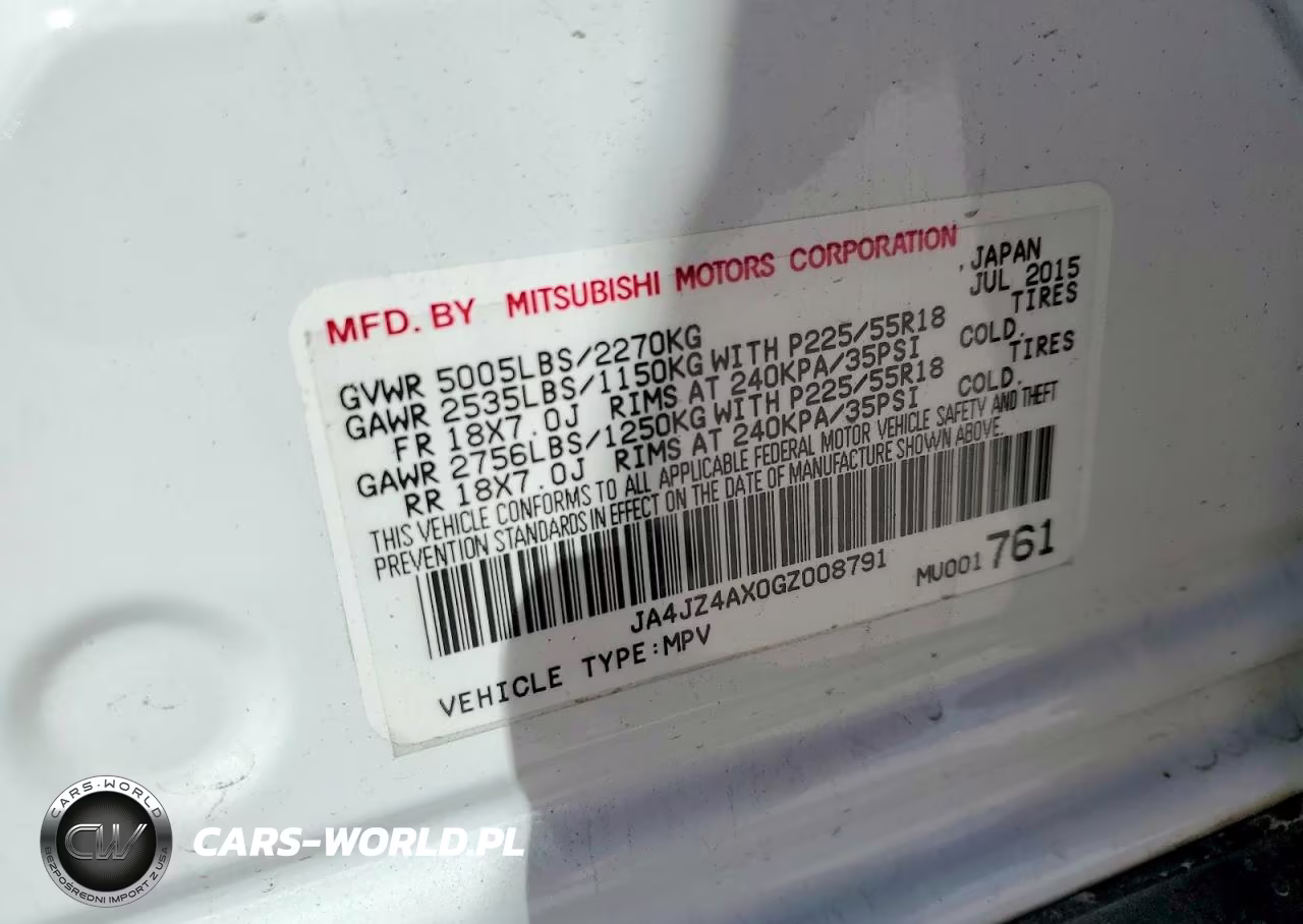 2016 Mitsubishi Outlander Gt VIN:JA4JZ4AX0GZ008791 - 12