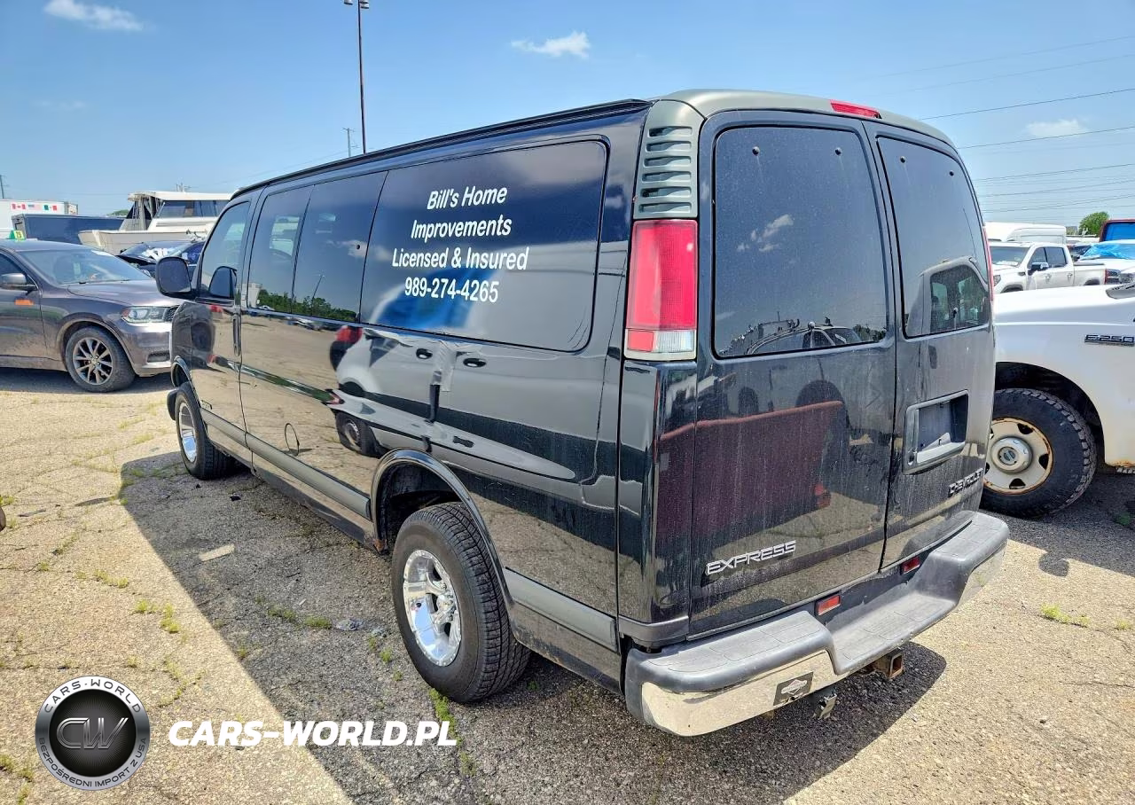 2001 Chevrolet Express G1500 VIN:1GNFG15R011212032 - 2